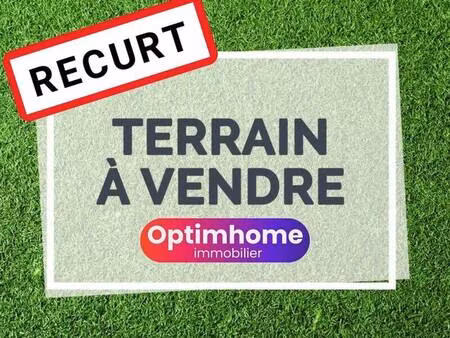 terrain constructible à vendre