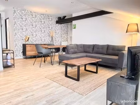 a louer f2 neuf meuble et equipe quartier saurupt