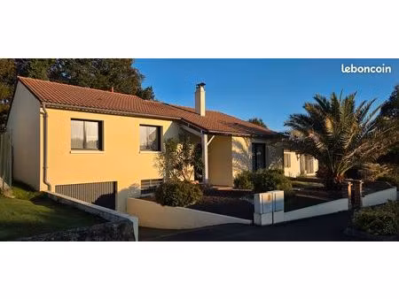 maison rénovée lumineuse 3 chambres – jardin sans vis-à-vis – mortagne-sur-sèvre