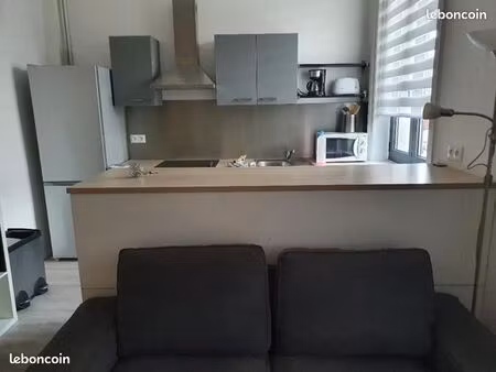 t2 meublé tout equipé 630 cc