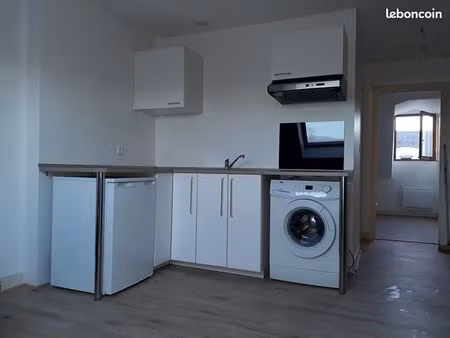 t1 bis avec chambre séparée – proche afpa – 2e étage – 24 m² carrez