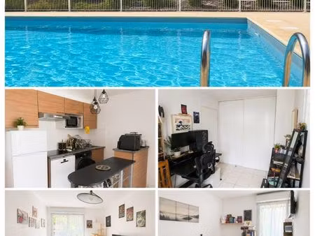 ⭐️ t3 de 53m2 avec piscine