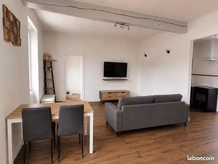 appartement 3 pièces / 2 chambres – 75 m² – dernier étage – proche nevers/guérigny