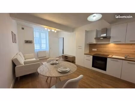 t2 rénové 34 m² – centre villefranche