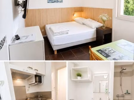 studio meublé 20m2 tout compris (eau+élec) + parking sous-sol