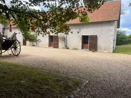 maison plain-pied – corps de ferme – loire à vélo – box & prés inclus