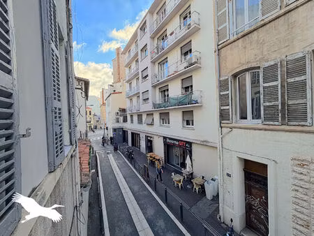à vendre  marseille 13006  rue st suffren - rue de rome  appartement 42m²  2 chambres