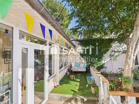 bel appartement 4 piéces  jardin  véranda.