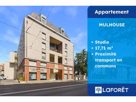 appartement mulhouse studio de 17.71 m²