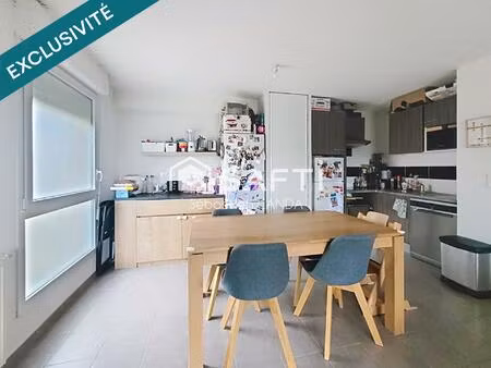 appartement t3 avec balcon – résidence montespan à rambouillet