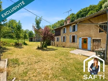 rare à murinais : ancien moulin avec vastes dépendances et terrain de 3 420 m²