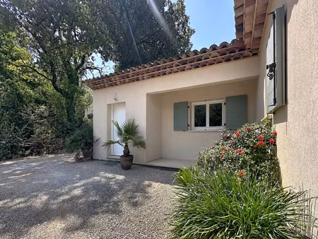 le thoronet - villa contemporaine t4 130 m2