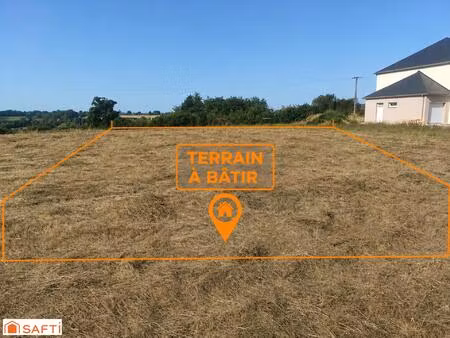 superbe terrain de 1050m²