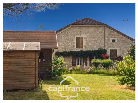 maison en pierre avec vue panoramique à perville (82400)