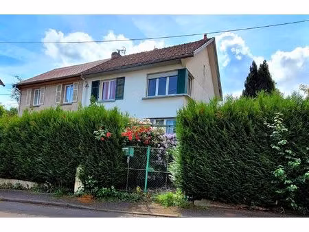 saint-die-des-vosges : sur 592 m² de terrain  maison mitoyenne