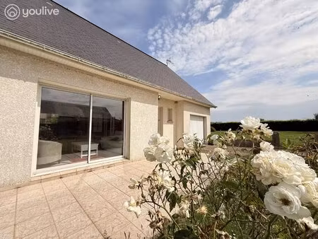 maison 102 m² — séjour plein sud  poêle à bois  jardin clos 1 000 m² — bertreville