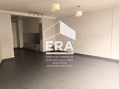 local commercial 0 pièces 60 m² à louer rodez 12000 ? | era immobilier