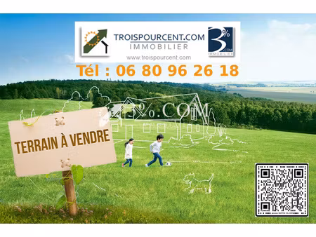 terrain constructible de 640 m² à blenod-les-toul