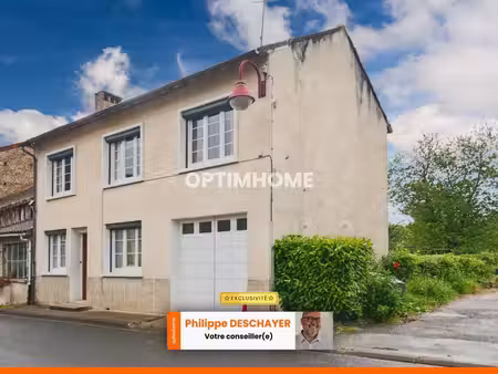maison de villlage de 91 5 m² - 5 pièces - 3 chambres - garage - dépendances - jardin 300 