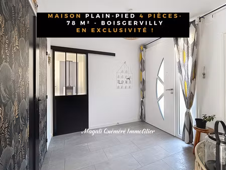 maison plain-pied avec 3 chambres - boisgervilly - 9 min gare de montauban de bretagne 353
