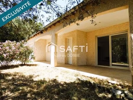 07140 les vans : maison de plain pied de 95m² sur 1830m² de terrain