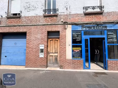 local professionnel à louer 130 m² - saint-quentin (02) - 770€