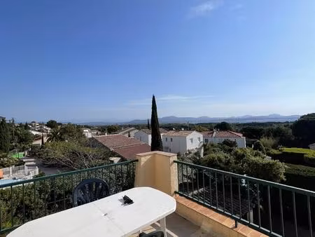 st aygulf (var). haut de villa 3 pièces 90 m2 terrain 350m2