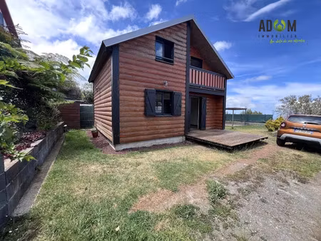 vente chalet 3 pièces 55 m² à la plaine des cafres (97418)  195 000 €