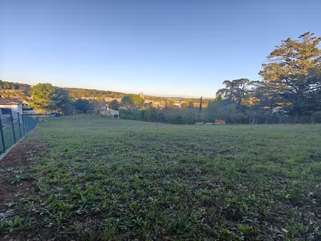 village 7km limoux - terrain totalement viabilisé de 2 360m2