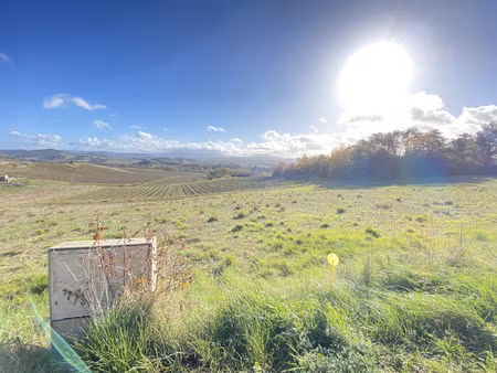 terrain à bâtir à 5km de limoux de 1051m2  vue sur les pyrén