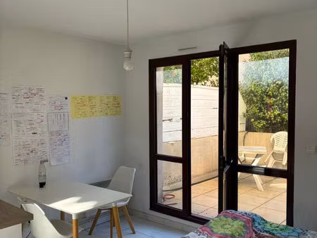 aix-en-provence studio 24 m² non meublé avec grande terrasse de 22 m²