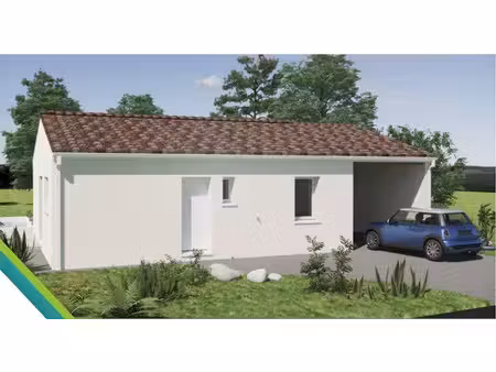 vente maison neuve 3 pièces 60 m² à châteauneuf-sur-charente (16120)  164 000 €