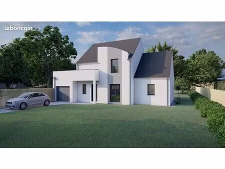 projet de construction d'une maison 124 m² avec terrain à champmotteux (91)