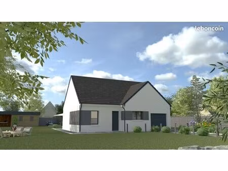 projet de construction d'une maison 70 m² avec terrain à inzinzac-lochrist (56)