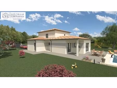 projet de construction d'une maison 137.47 m² avec terrain à gradignan (33)