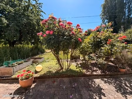 exceptionnel appartement 160 m2 ( 203 m2 au sol )en maison de maître +jardin privatif et g