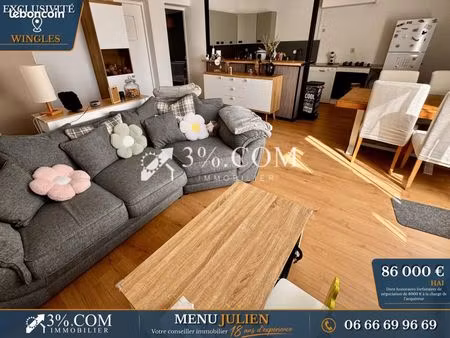 appartement 4 pièces 66 m²