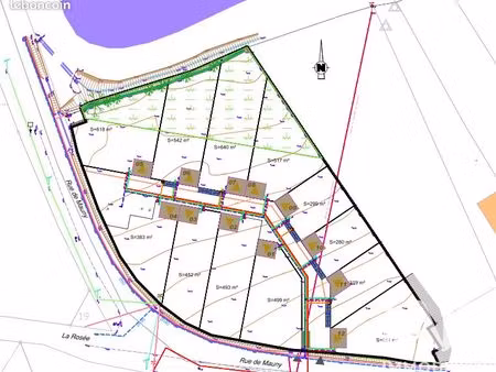 terrain 280 m² landéhen