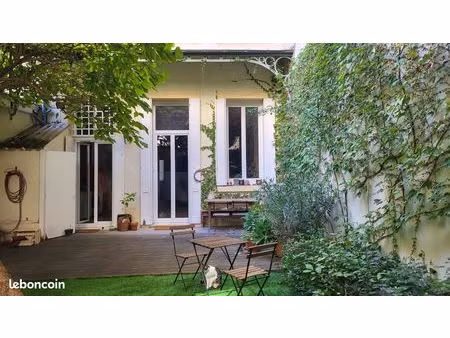 appartement 115 m2 avec jardin 70 m2