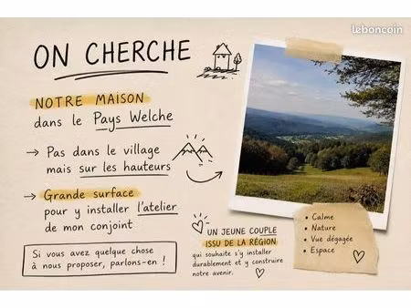 recherche maison dans le pays welche