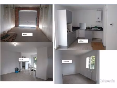 location t3 67m² avec jardin 100m² & garage – direct propriétaire