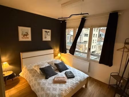 appartement 1 chambre lille vauban meuble equipe decore internet parking inclus