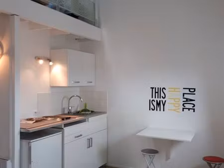 nancy centre près facultés joli studio duplex calme agreable partiellement équipé