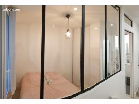 studio/2pièces meublé 23m² - batignolles/mairie