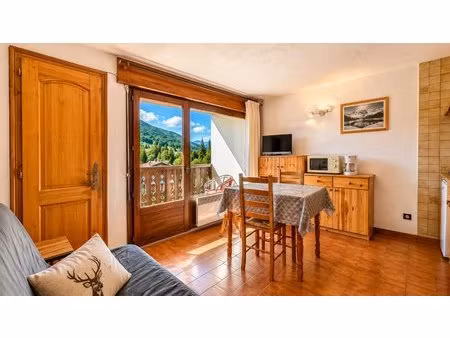 studio cabine avec accès direct aux pistes
