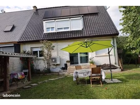 maison meublée 109m2 - 3 chambres + bureau - jardin - garage