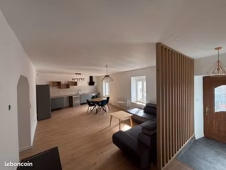 maison meublée 5 pièces 120m² entièrement rénovée - vigy (57)
