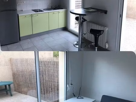 troyes studio lumineux avec parking privé/ terrasse