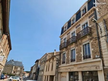 t4 rénové + garage  centre de st martin en haut