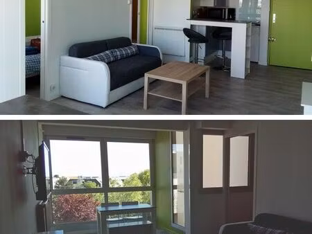 location étudiant(e) t1bis 34m² meublé pointe des minimes